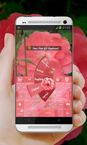 免費下載個人化APP|純粉紅色 GO Keyboard app開箱文|APP開箱王