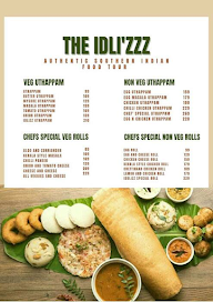 The Idlizzz menu 2