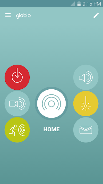    globio Alarm System- screenshot  