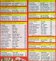 Shree Janta Ice Cream menu 2