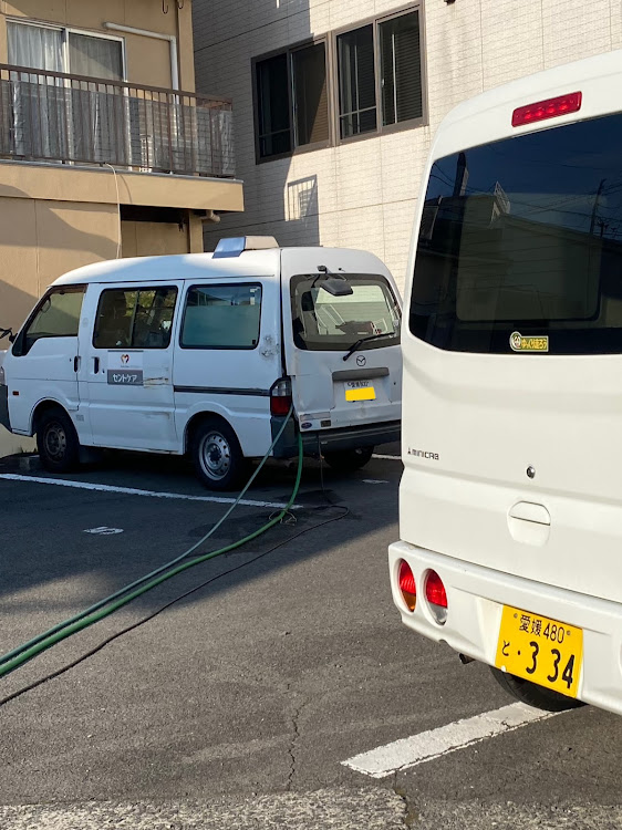 ミニキャブバンの愛媛県松山市・高齢者介護問題・独居老人問題・ネーミングセンスに関するカスタム事例の投稿画像1枚目