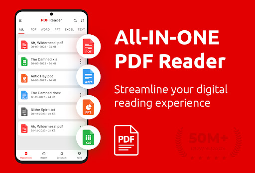 Screenshot PDF Reader App : Read All PDF