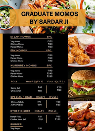 Graduate Momos By Sardar Ji menu 1