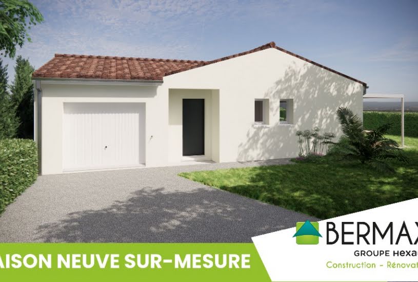  Vente Terrain + Maison - Terrain : 910m² - Maison : 100m² à Garat (16410) 