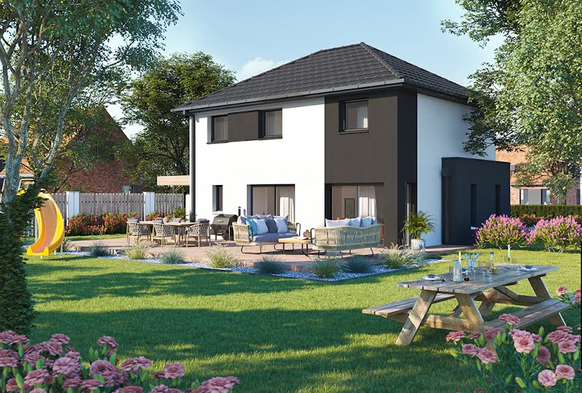  Vente Terrain + Maison - Terrain : 1 220m² - Maison : 125m² à Houdan (78550) 