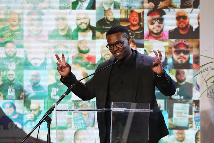 Nduduzo Nyanda, Eusebius McKaiser 's partner shared their special moments at McKaiser's memorial service held at Arena holdings in Parktown, Johannesburg.