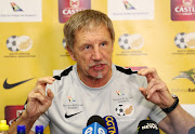 Stuart Baxter, coach of South Africa during the 2019 African Cup of Nations Qualifier South Africa Press Conference at Southern Sun Hotel, Sandton on 08 October 2018.