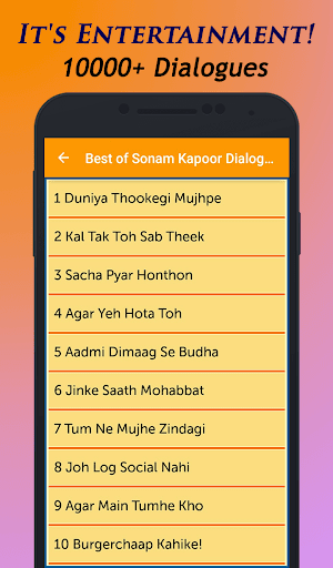 Best of Sonam Kapoor Dialogues