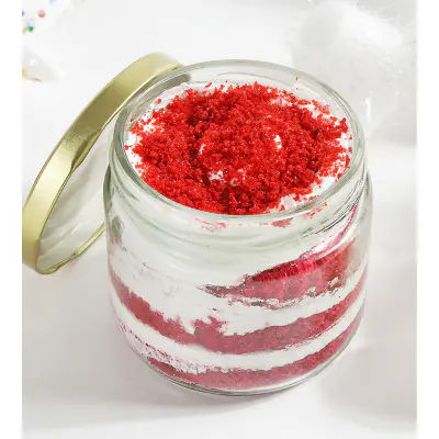 Red Velvet Jar Cake (350 ML)