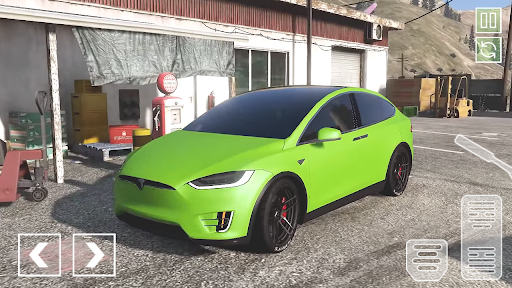 Screenshot Racing Tesla Model X Simulator