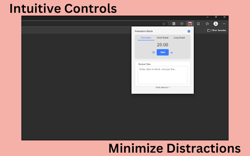 Pomodoro Timer Preview 1