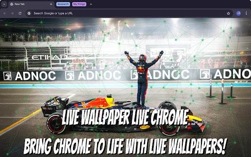 Max Verstappen Red Bull F1 Champion Maserati Live Wallpaper Preview 1