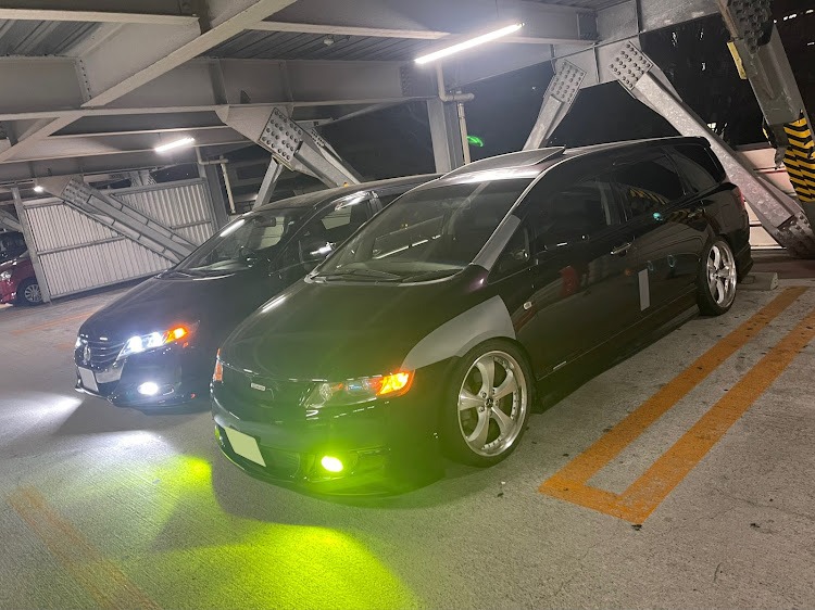 オデッセイのSpiritLink・リメイク中・コラボありがとうございました・2月もよろしくお願いしますに関するカスタム事例の投稿画像2枚目