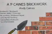 A P Caines Brickwork Logo