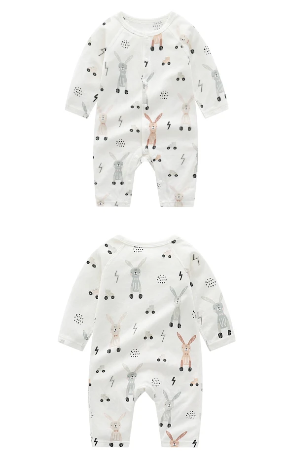 Macacão Bebê Leve e Macio de Fibra de Bambu Roupa Infantil Respirável e Confortável Ideal para a Pele Sensível do Bebê