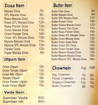 Anna Madras Cafe menu 2