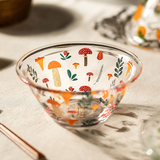 Title 3, Transparent Glass Bowl, a cute home essential f...