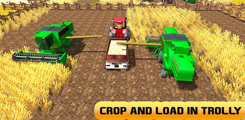 Village Farming Harvester Game 2020