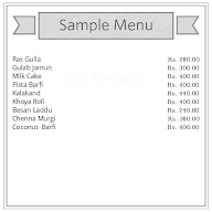 Aggarwal Sweets menu 2