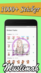 Sticker Muslimah Hijab baru - WaSticker(圖1)-速報App