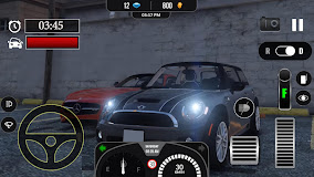 Car Traffic Mini Cooper One Racer Simula