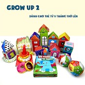 Đồ Chơi Cho Bé Pipovietnam - Combo Grow Up 2 Đồ Chơi Rèn Luyện Kỹ Năng Và Phát Triển Tư Duy Cho Bé.