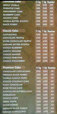 Occasion Cake Shop menu 5