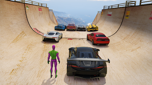 Screenshot Mega Ramp Car Stunt Hero Games