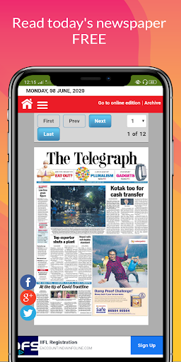 All Daily English Newspaper India in a app Epaper