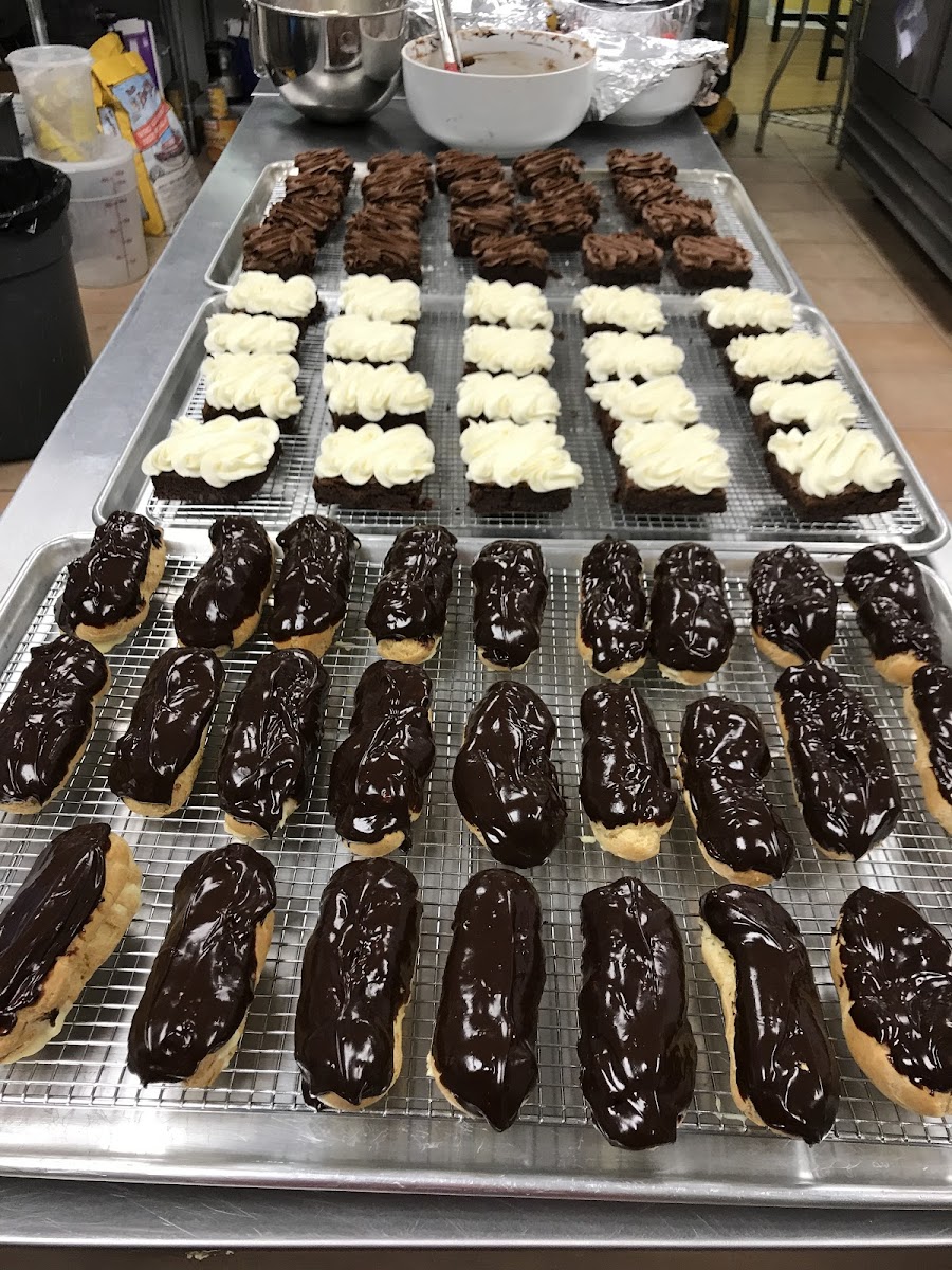 Brownies and Eclairs