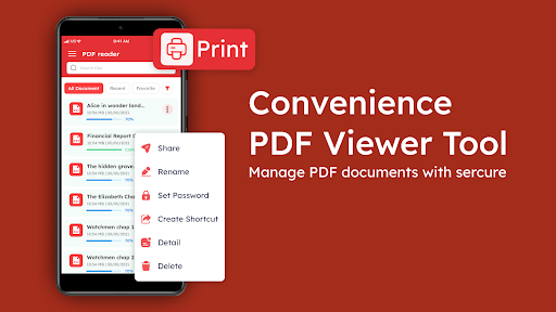 Screenshot PDF Reader: Read all PDF files