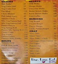 Kesari's Snacks Joint menu 2