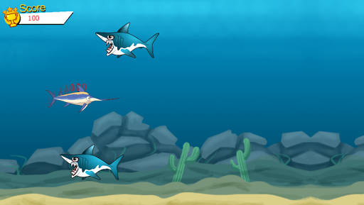 Screenshot Sword Fish Shark Attack