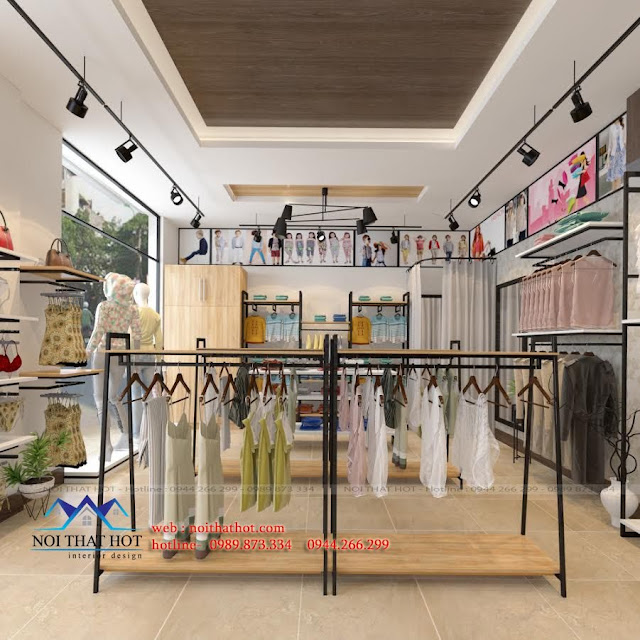 thiết kế shop thời trang nữ