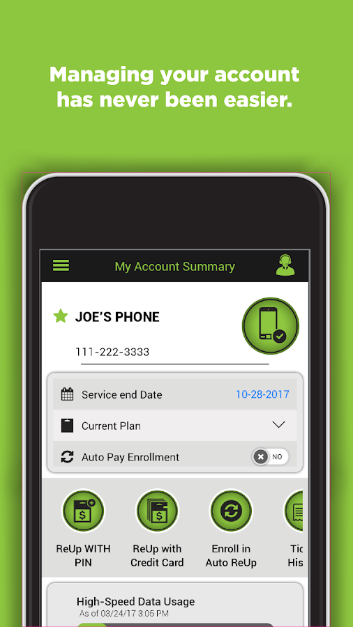 Simple Mobile My Account Android Apps on Google Play
