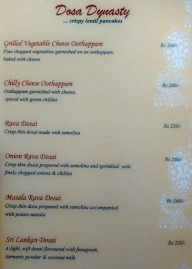 Hotel Anna Lakshmi menu 5