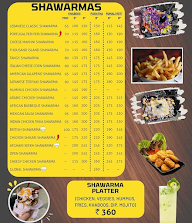 Global Shawarma menu 1