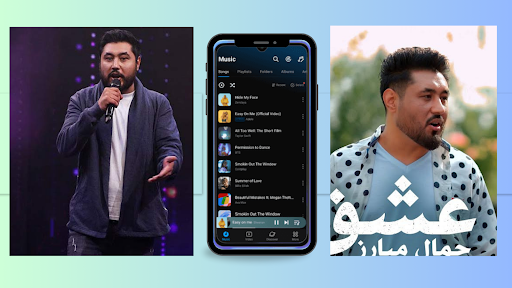 Screenshot آهنگ های جمال مبارز