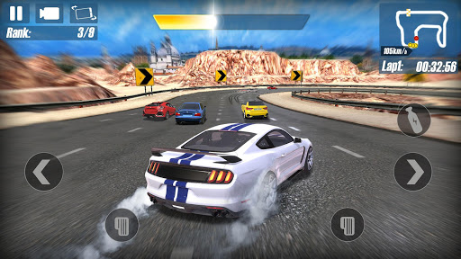 Real Road Racing-Highway Speed Car Chasing Game