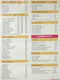 Sandoz menu 2