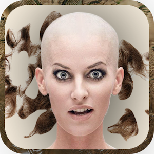 Bald Head Funny Photo Montage logo