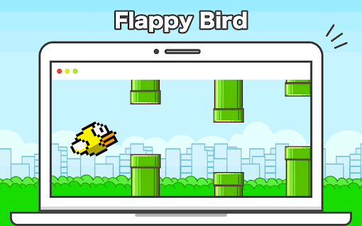 Flappy Bird offline, desktop version