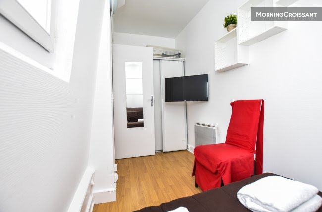 Location meublée appartement 2 pièces 18 m² à Paris 18ème (75018), 1 150 €