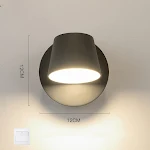 Black single head with switch