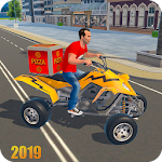 Cover Image of Unduh ATV Bike Pizza Delivery: Fast-Food Delivery Boy 1.0 APK