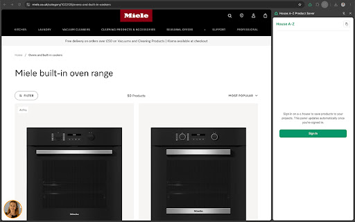 House A-Z Product Saver screenshot 1