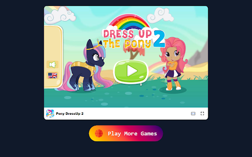 Pony DressUp 2 Game - Create unique looks for your pony with ease!