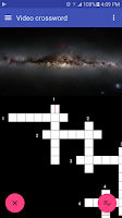 Video Crossword Screenshot