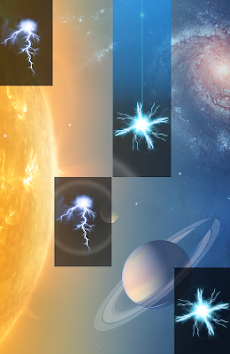 Galaxy Piano Space Tiles Rocket Cosmos Universのおすすめ画像2