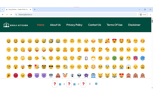 Emoji Combiner